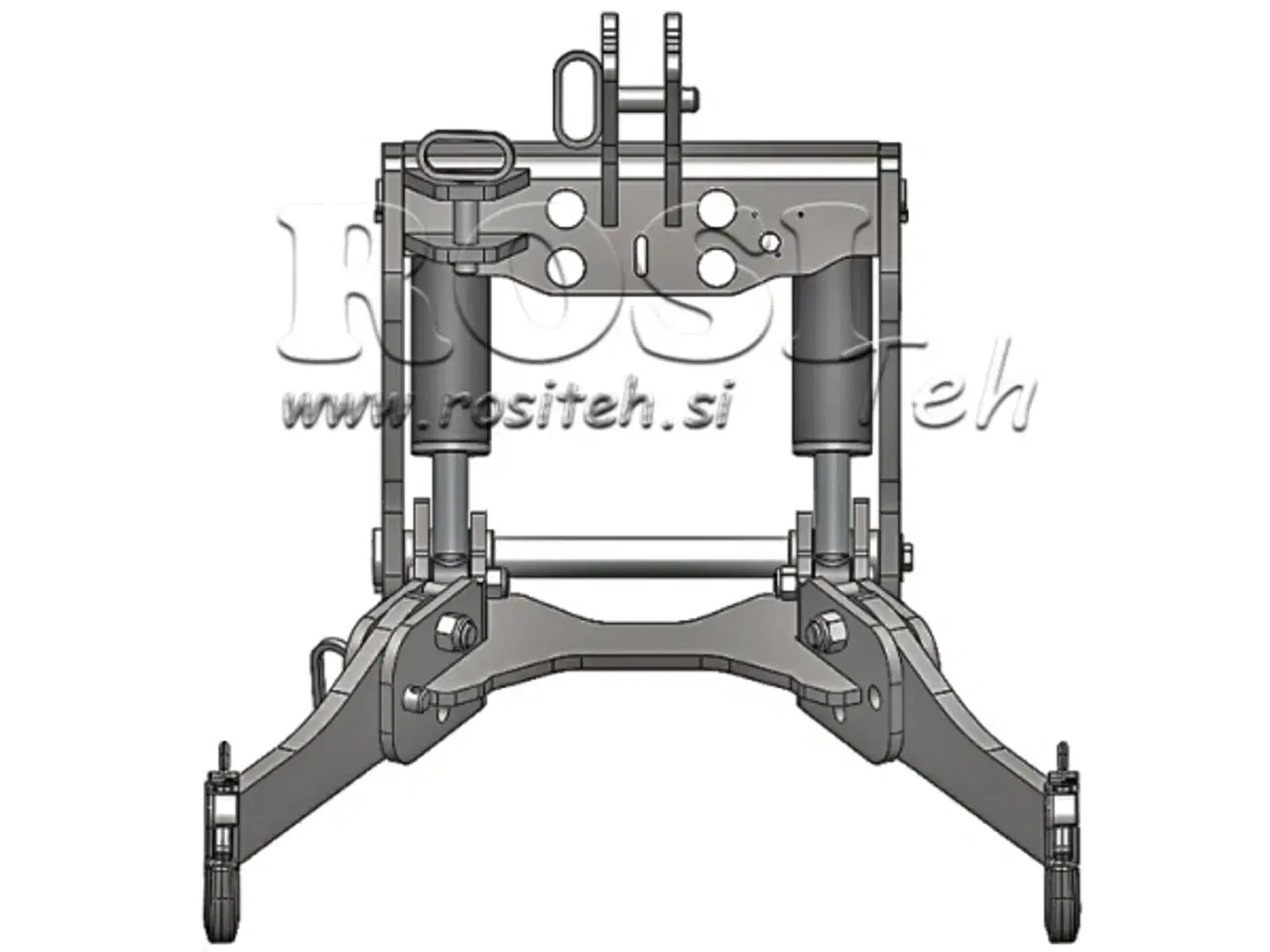Billede 10 - UNIVERSAL FRONTHYDRAULIK TIL TRAKTOR Kat.1,2 & 3