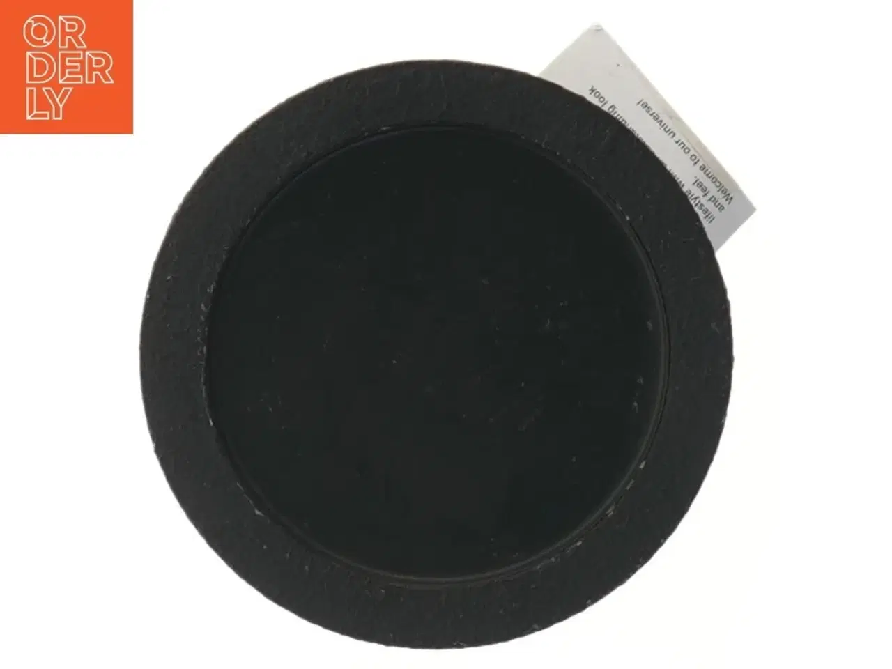 Billede 2 - Lysestage i sort metal (str. 11,5 cm)