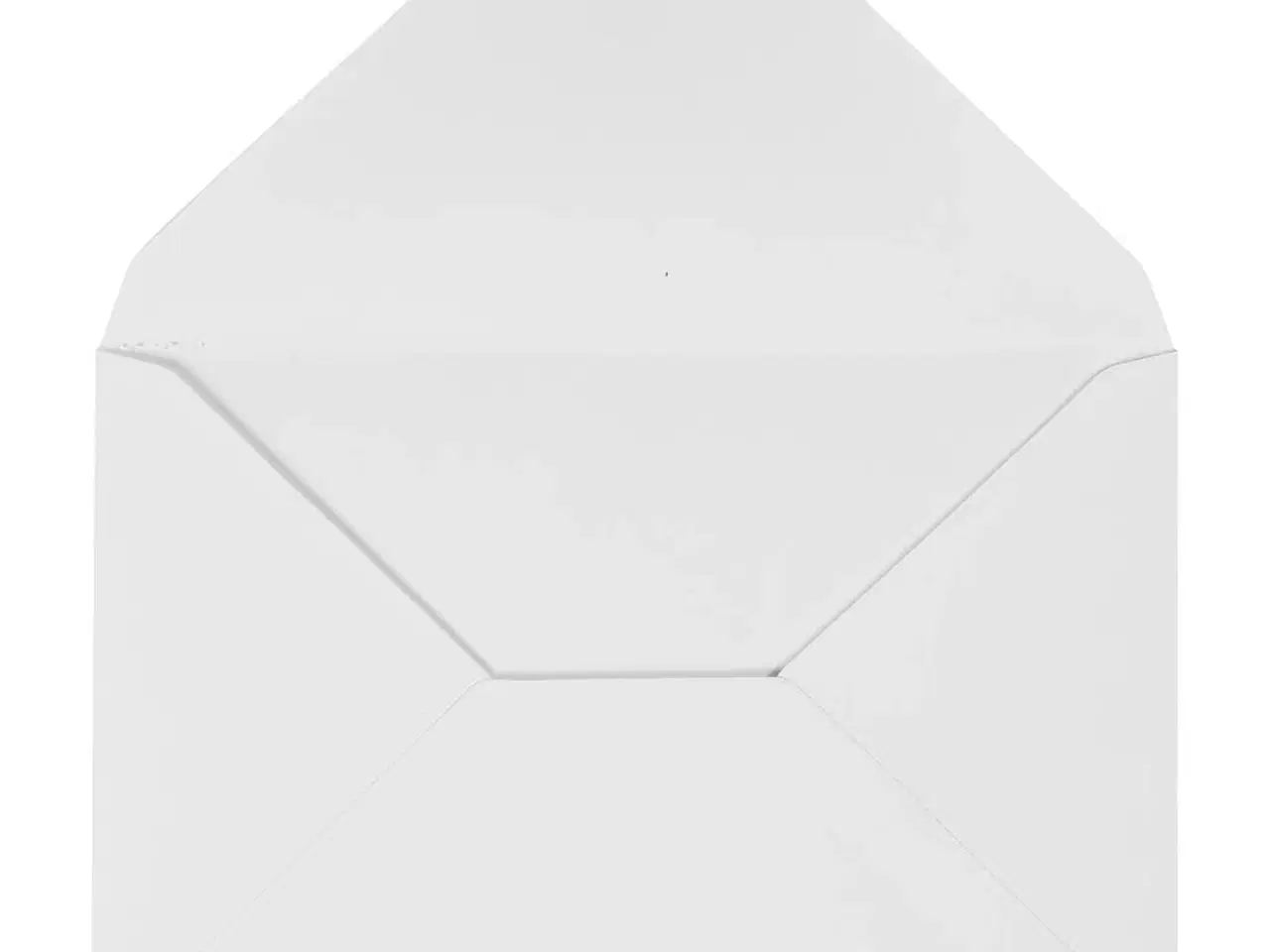 Billede 1 - Klassiske Hvide Kuverter 11,5x16 cm - 10 stk.