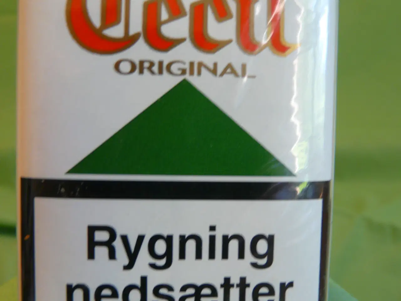 Billede 1 - GRØN CECIL CIGARETTER.