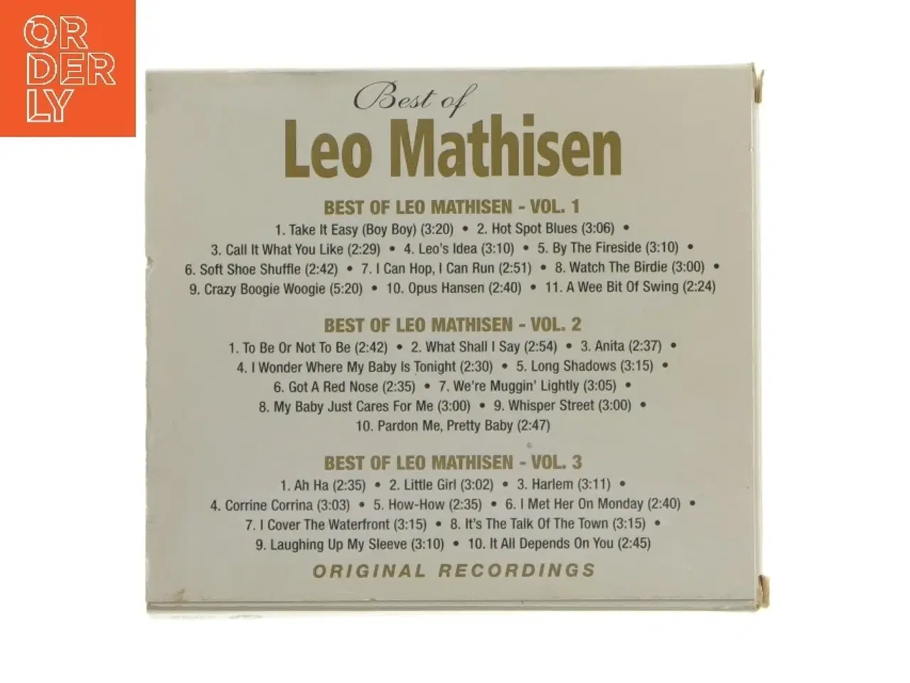 Billede 2 - Best of Leo Mathisen 3CD Box