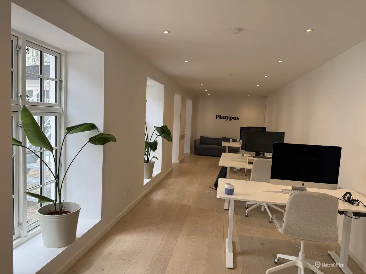 Billede 2 - Nyere istandsat kontor i hyggelig baggård