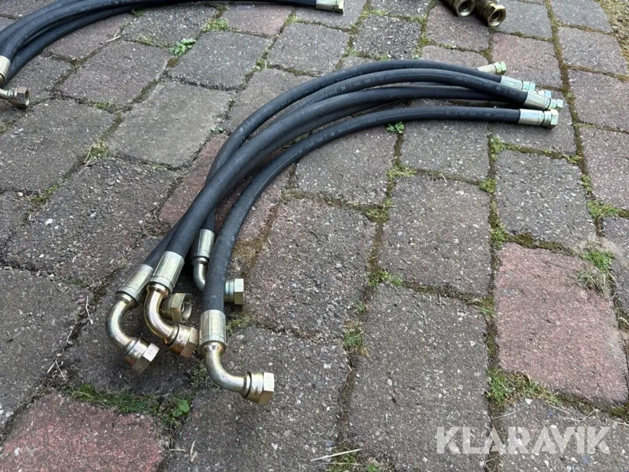 Billede 2 - Hydraulik slanger 5 stk