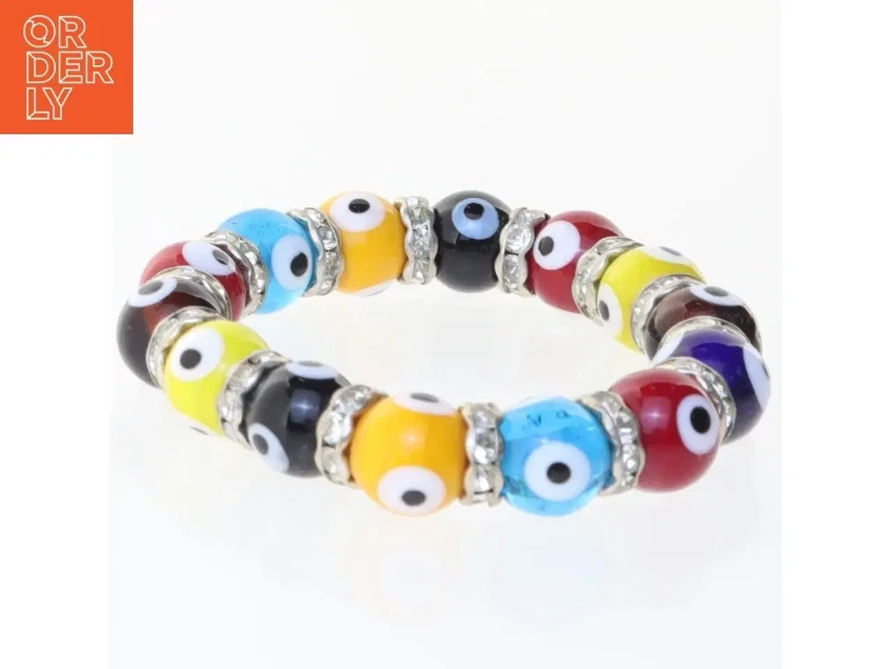 Billede 2 - Armbånd med perler (str. 16 cm)