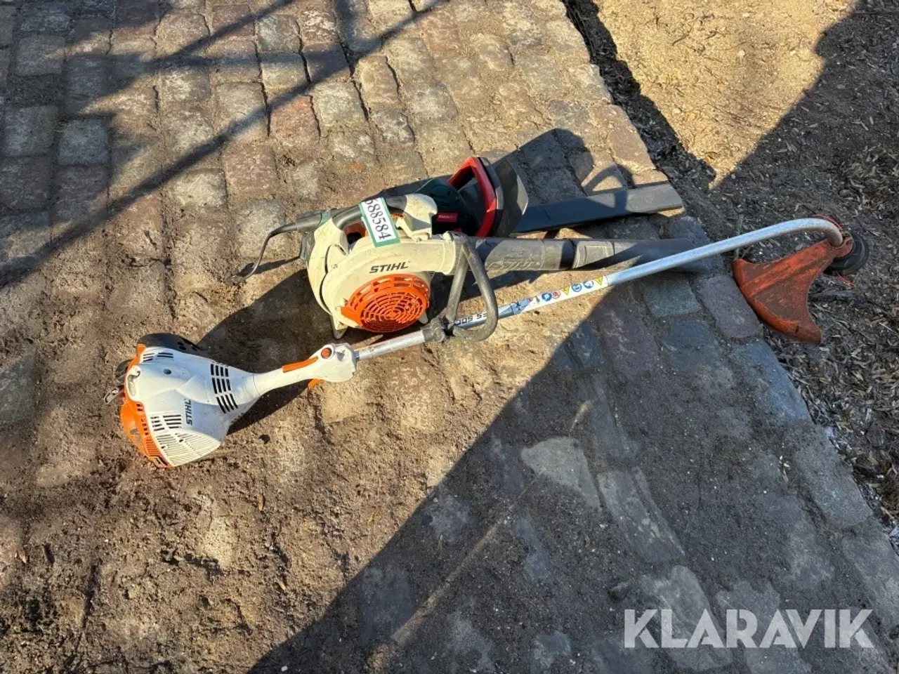 Billede 3 - Løvblæser, hækkeklipper og græstrimmer STIHL,metabo