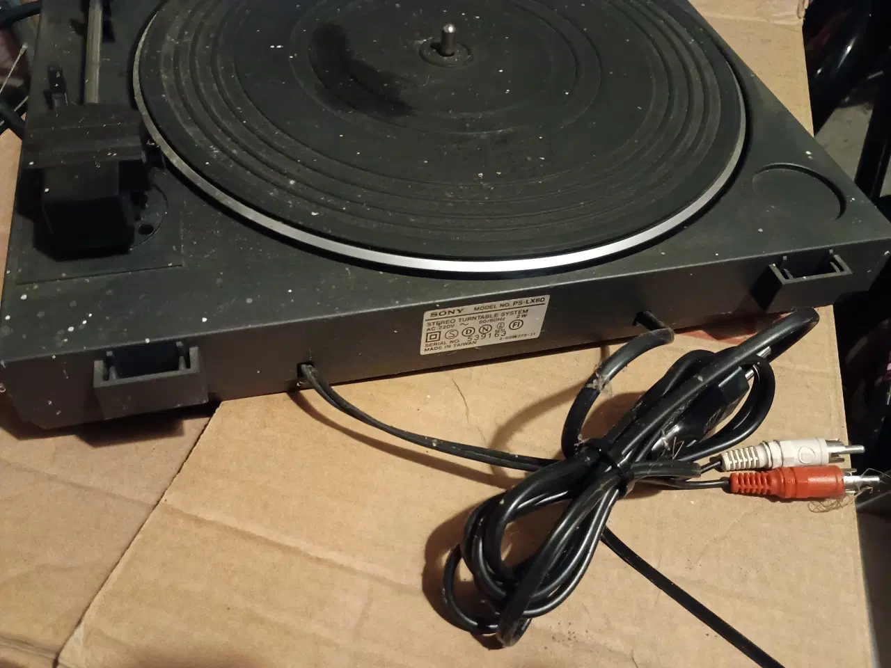 Billede 8 - Sony PS-LX60 pladespiller.