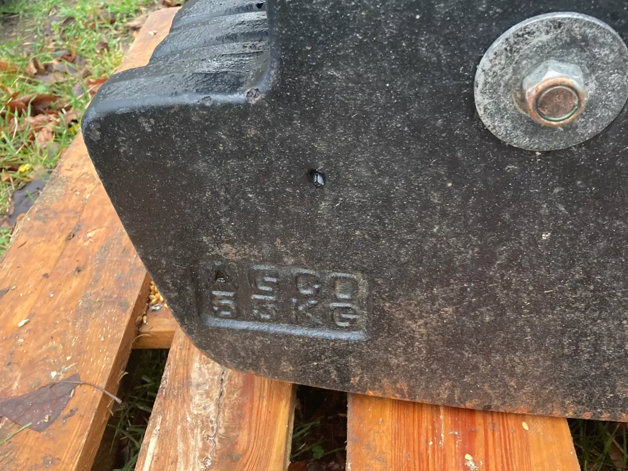 Billede 3 - vægtklodser 8x55 kg+ frontklods