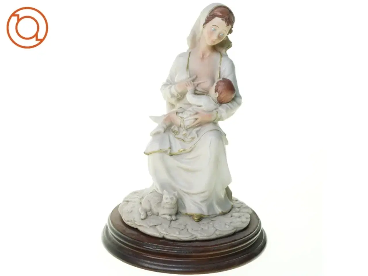 Billede 1 - Figur af ammende moder (str. 30 x 21 cm)