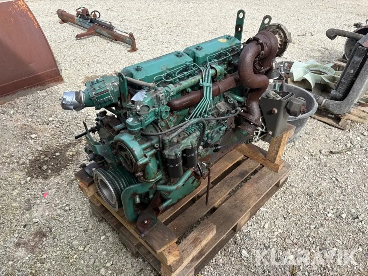 Billede 3 - Lastbil motor Volvo D6A210