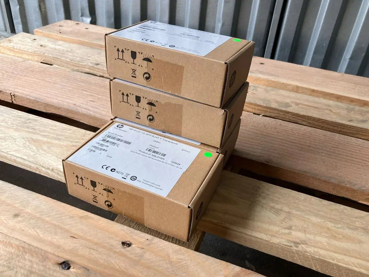 Billede 3 - HP X120 1G SFP RJ45 T transceiver netværkskomponen