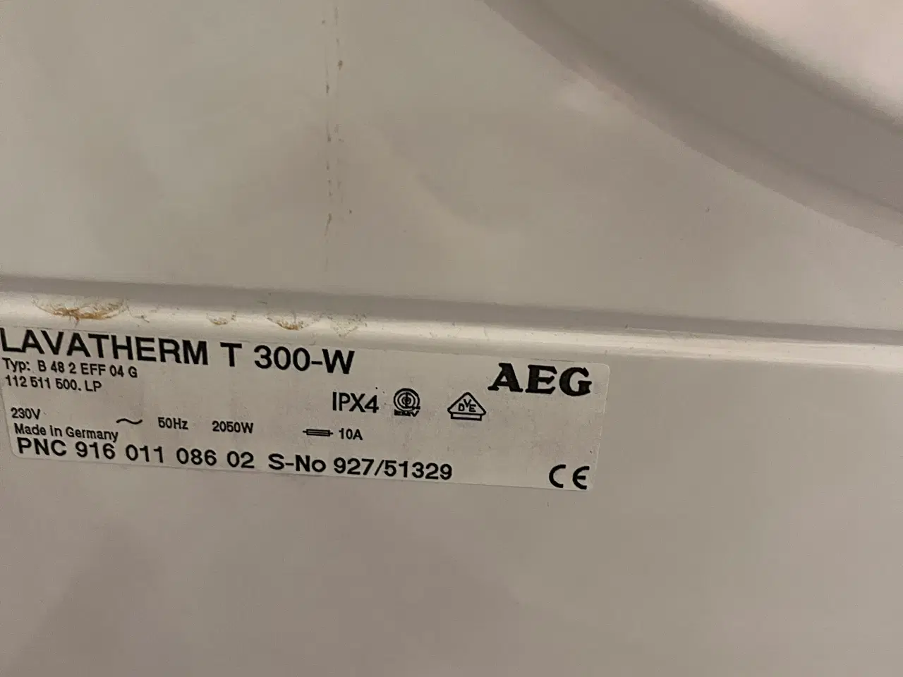 Billede 2 - AEG Tørretumbler aftræk