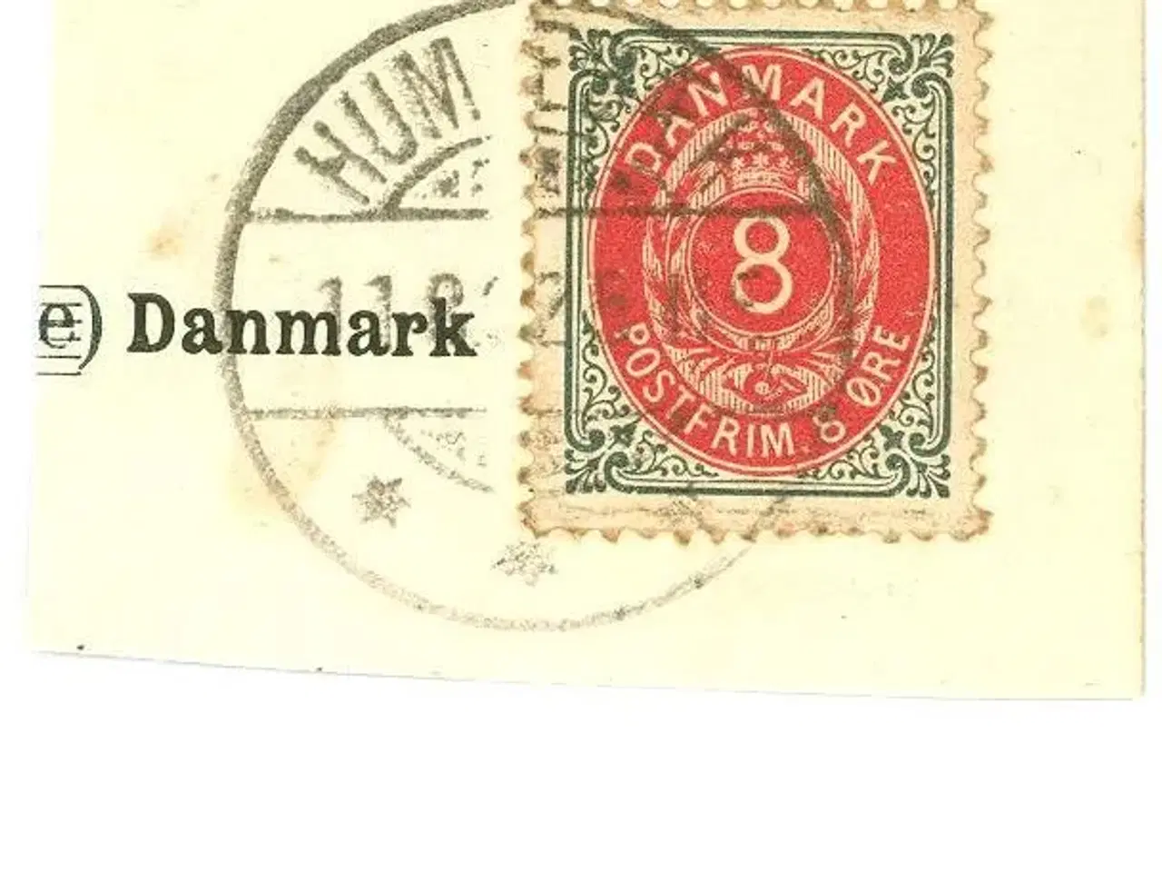 Billede 1 - Humlebæk, poststempel 1902