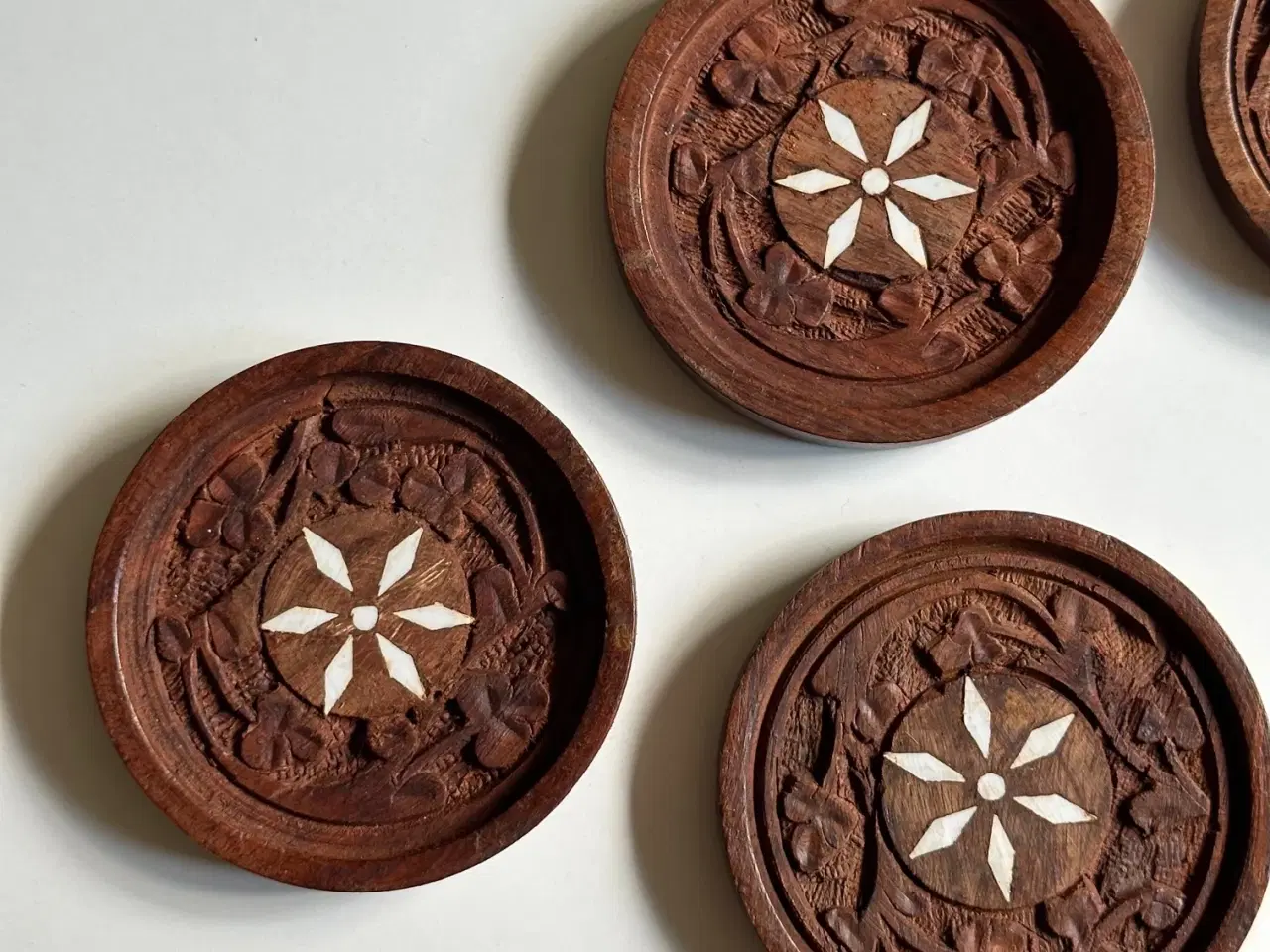 Billede 3 - Indiske glasbrikker, 6 stk samlet