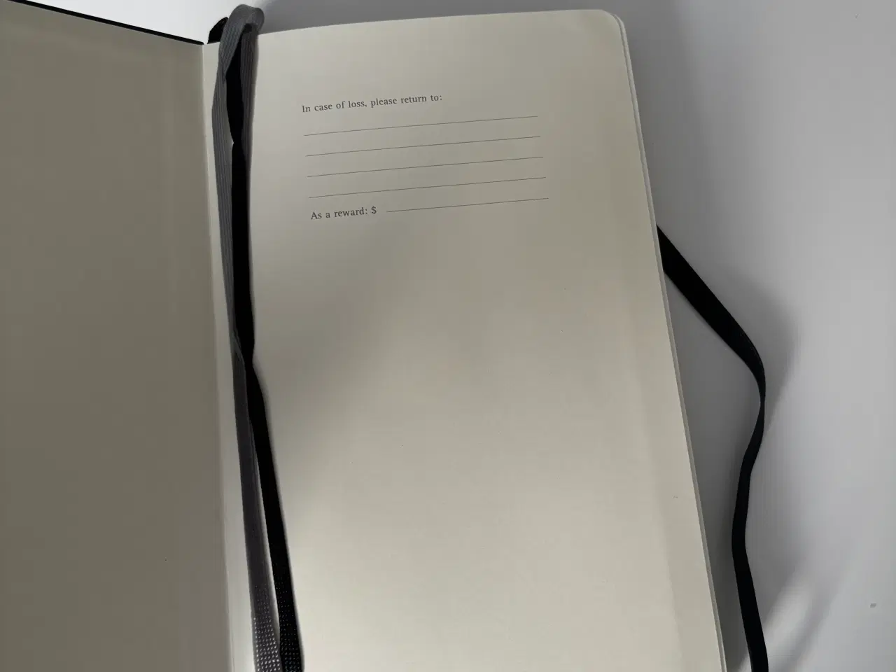 Billede 2 - Moleskine notesbog til opskrifter - ny