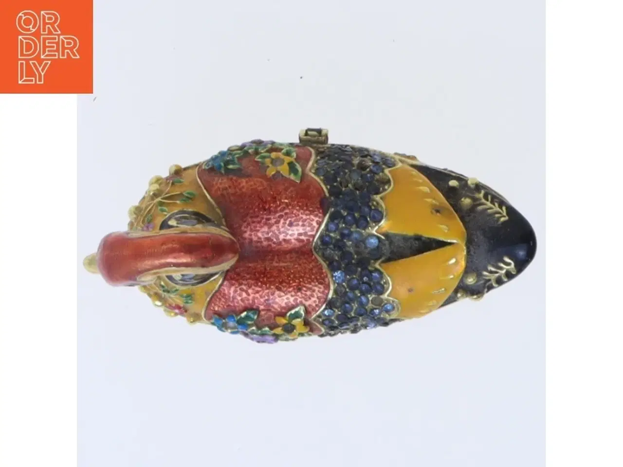 Billede 4 - Dekorativ fugleformet smykkeskrin (str. 7,5 cm)