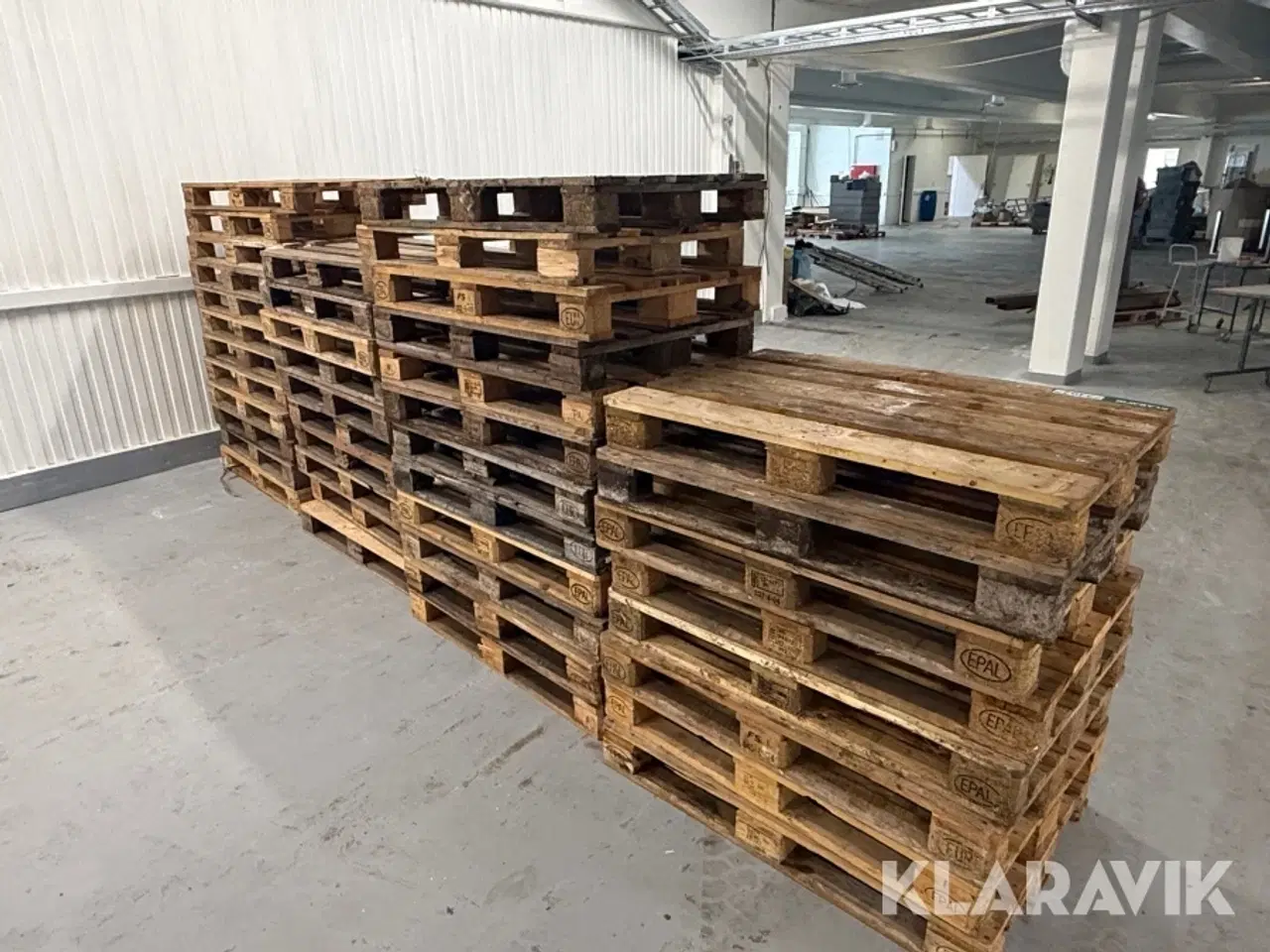Billede 2 - Paller med pallerammer EPAL - cirka 42 styk