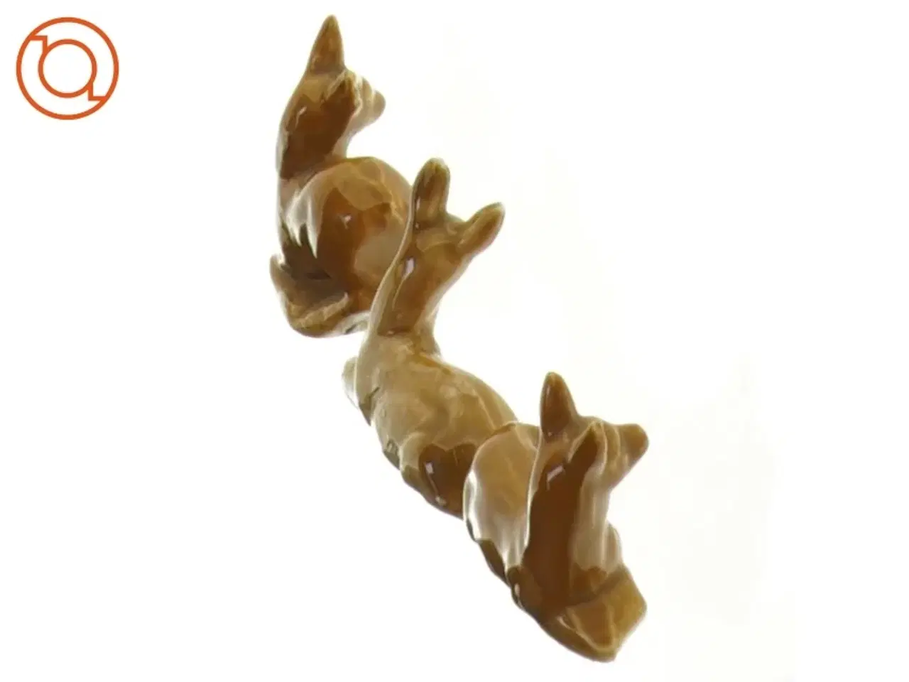 Billede 3 - Porcelænsfigur, rådyr, (str. 4 x 2 cm)