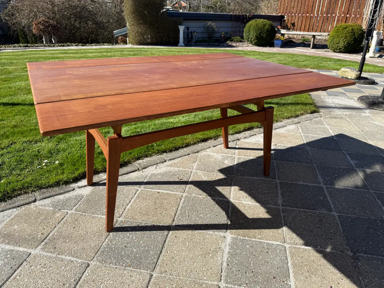 Billede 3 - Sofabord teaktræ 140 x 60