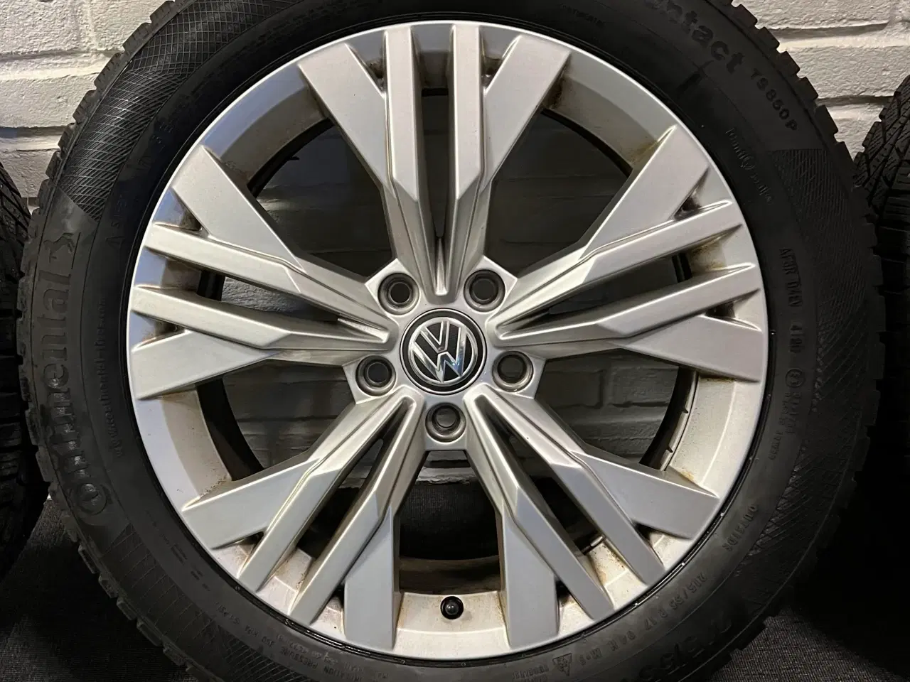 Billede 3 - ❄️Originale VW fælge med vinterdæk❄️