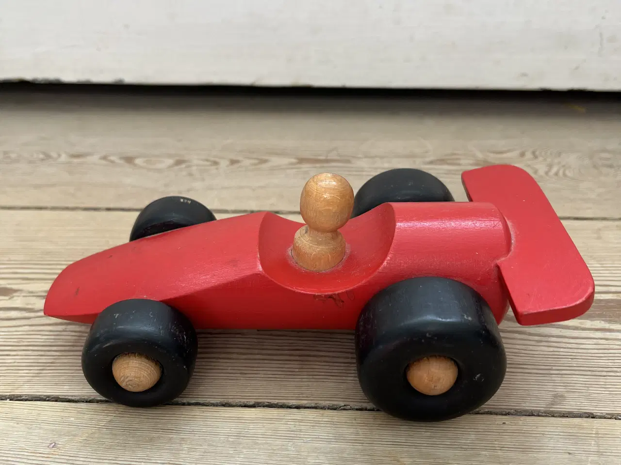 Billede 4 - Vintage Ikea træ racerbil 