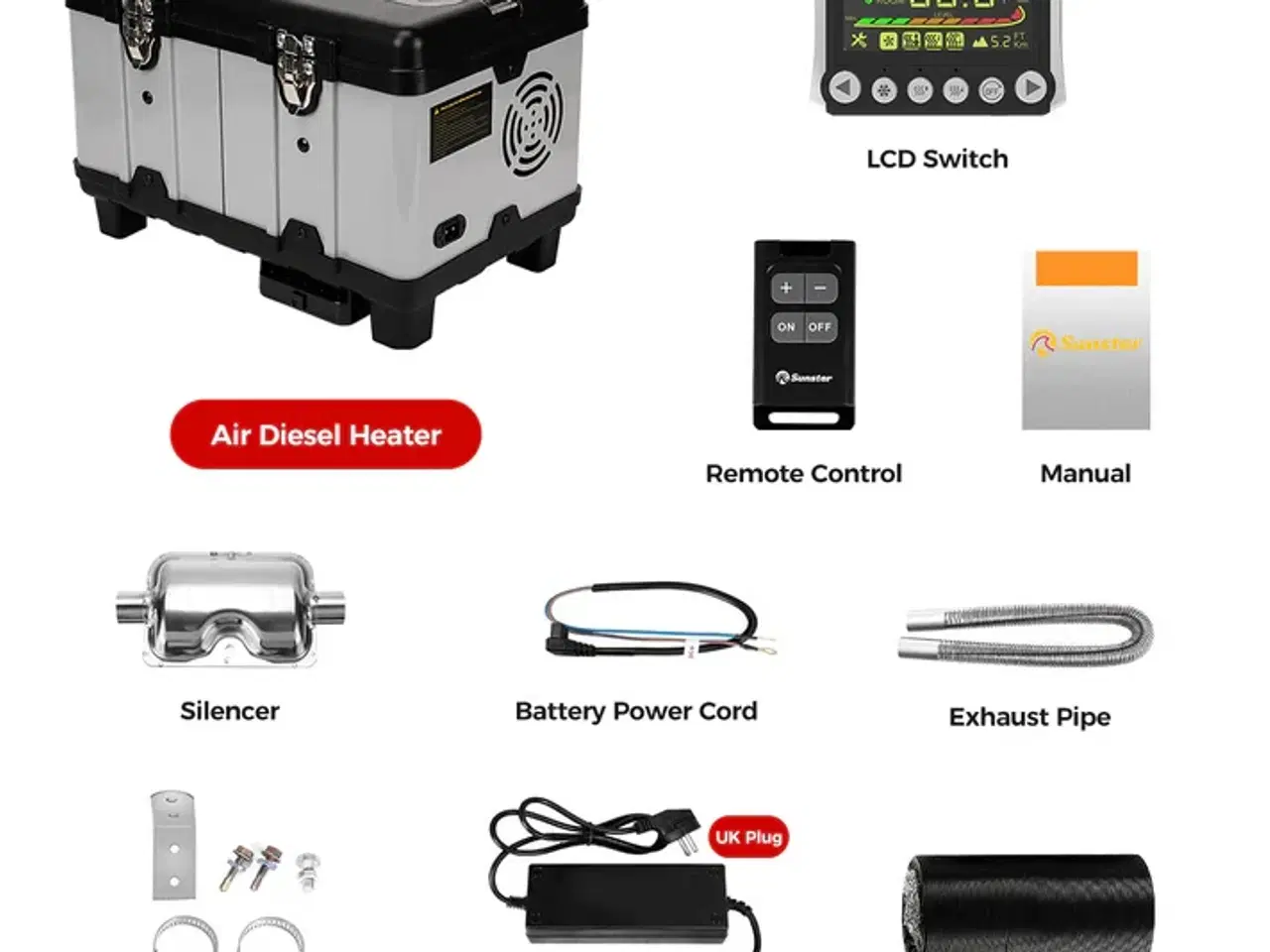 Billede 2 - 8kw med Bluetooth samt start og stopfunktion
