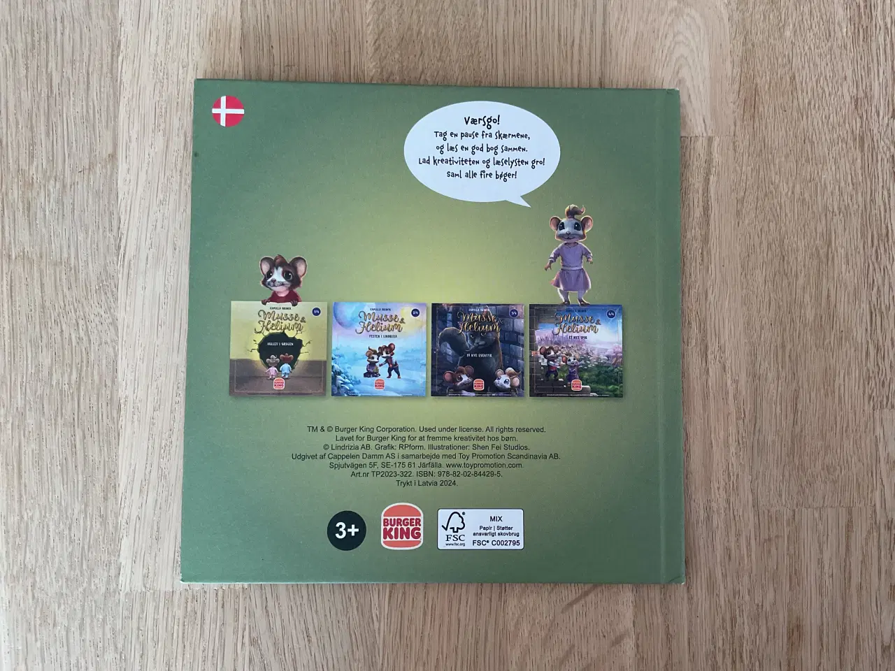 Billede 3 - Musse og helium hullet i væggen