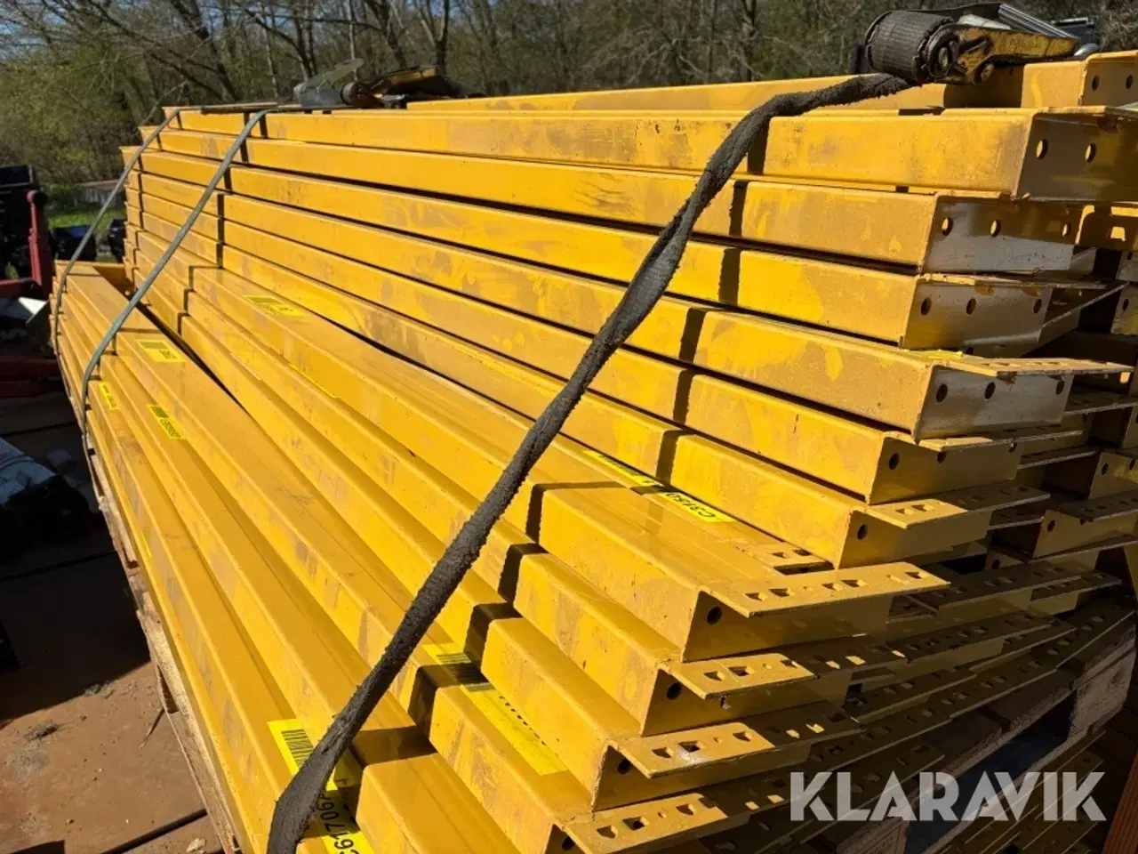 Billede 4 - Pallereol 50 gavle 230 tværbjælker