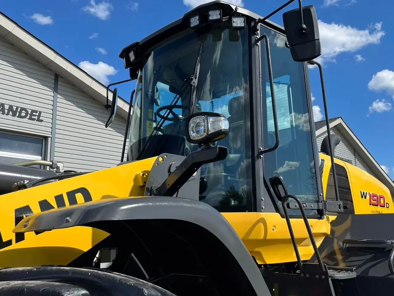 Billede 5 - New Holland W190D DK-Model. LONG REACH med de høje VF 710/65R30 hjulmontering