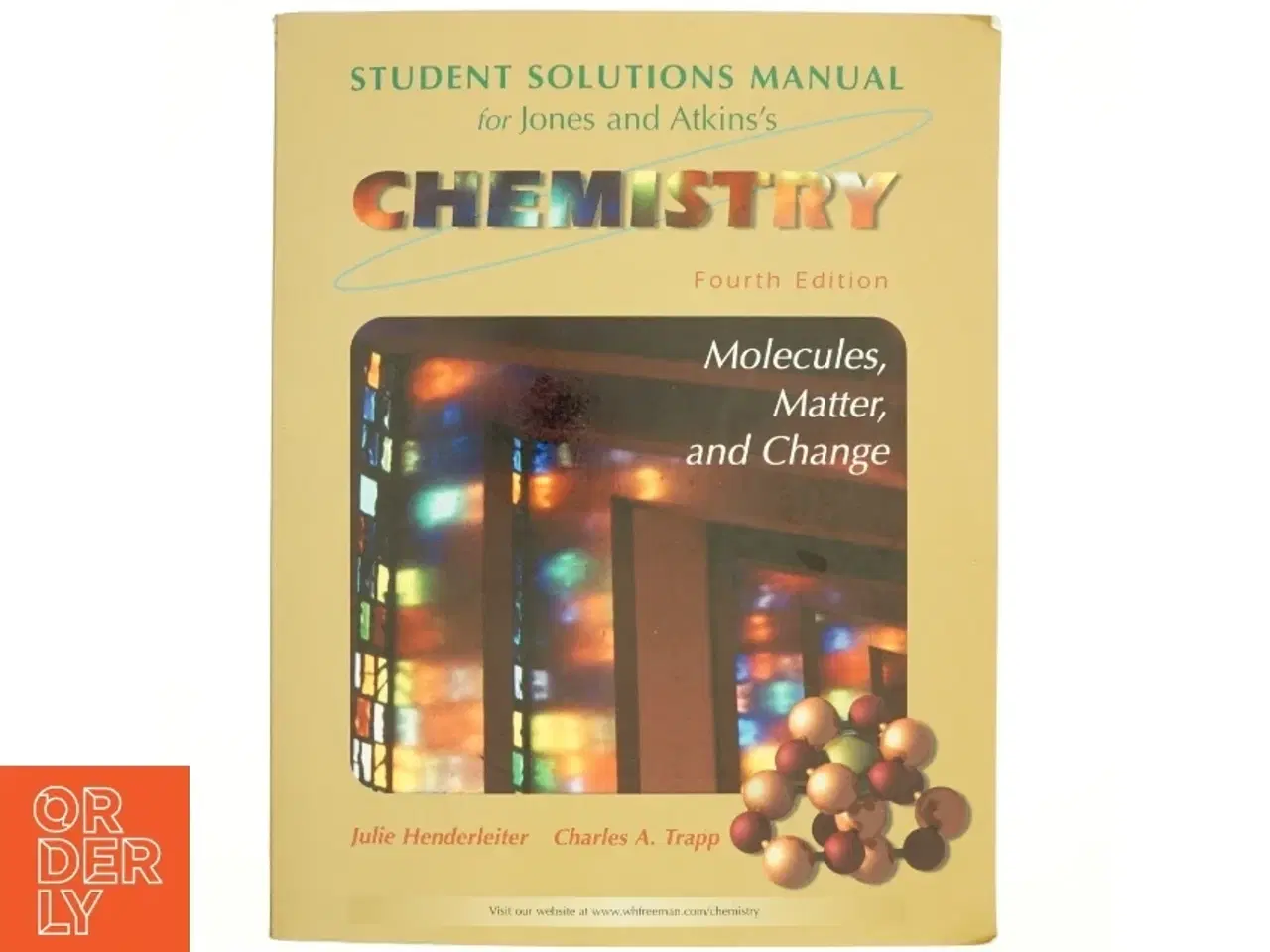 Billede 1 - Solutions Manual for Chemistry: Molecules Matter and Change, Fourth Edition (Bog)