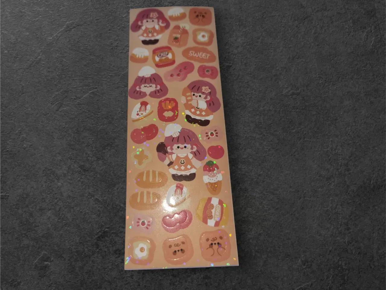 Billede 5 - Sødme og glitter – klistermærker med bjørne, hjert