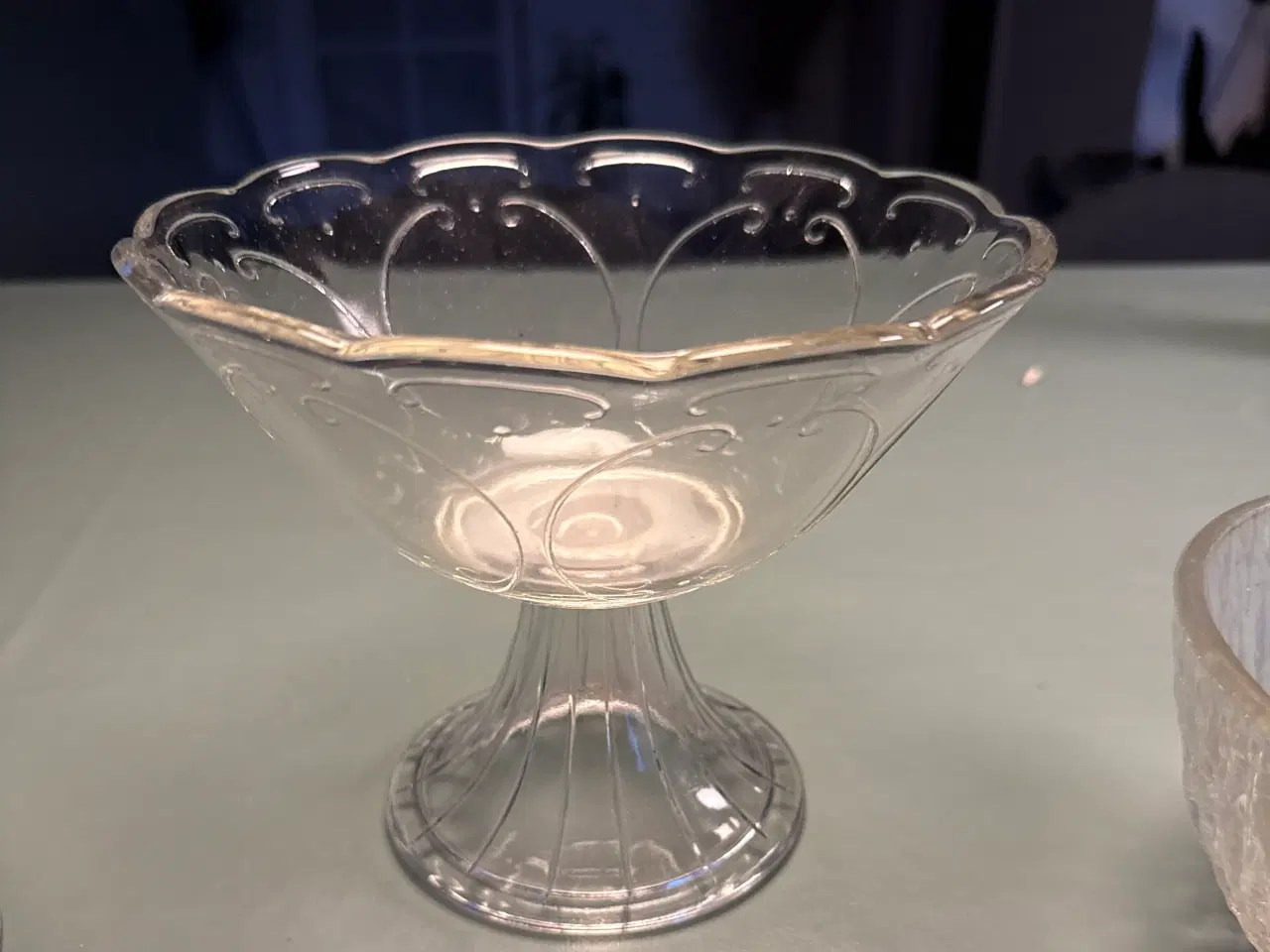 Billede 2 - Glas skåle og pokale.