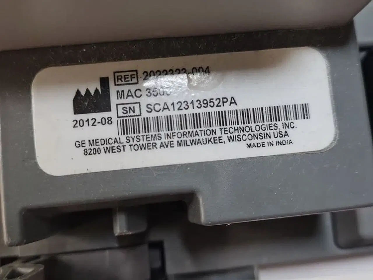 Billede 7 - ECG Machine GE MAC 3500