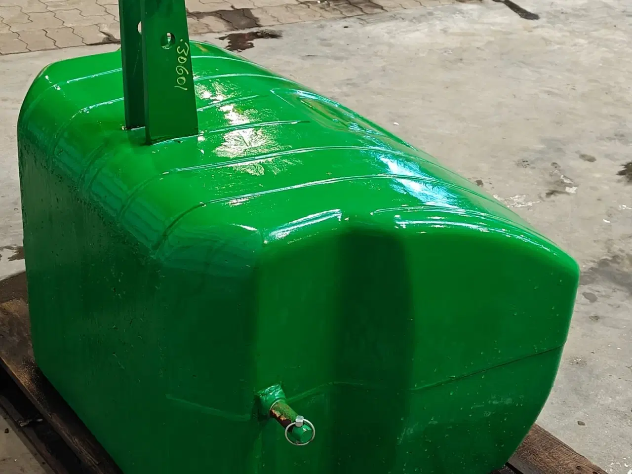 Billede 3 - John Deere 900 kg grøn frontvægt