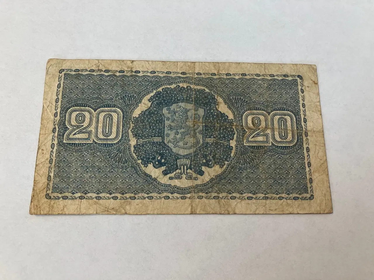 Billede 2 - 20 Mark Finland 1945 - Slidt