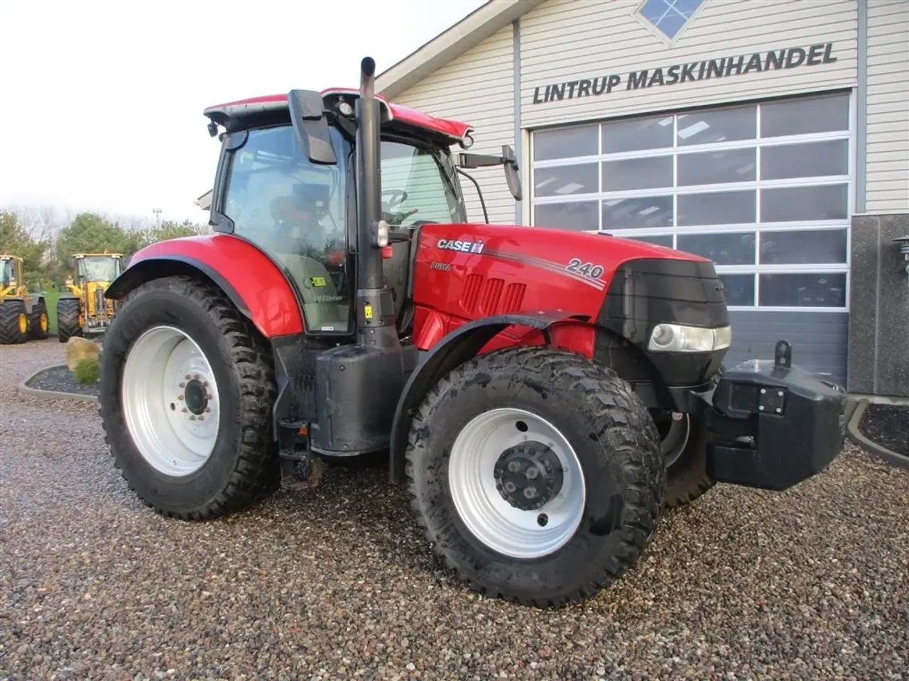 Billede 14 - Case IH Puma 240 CVX  Luftanlæg, affjedret foraksel og affjedret kabine. CVXDrive