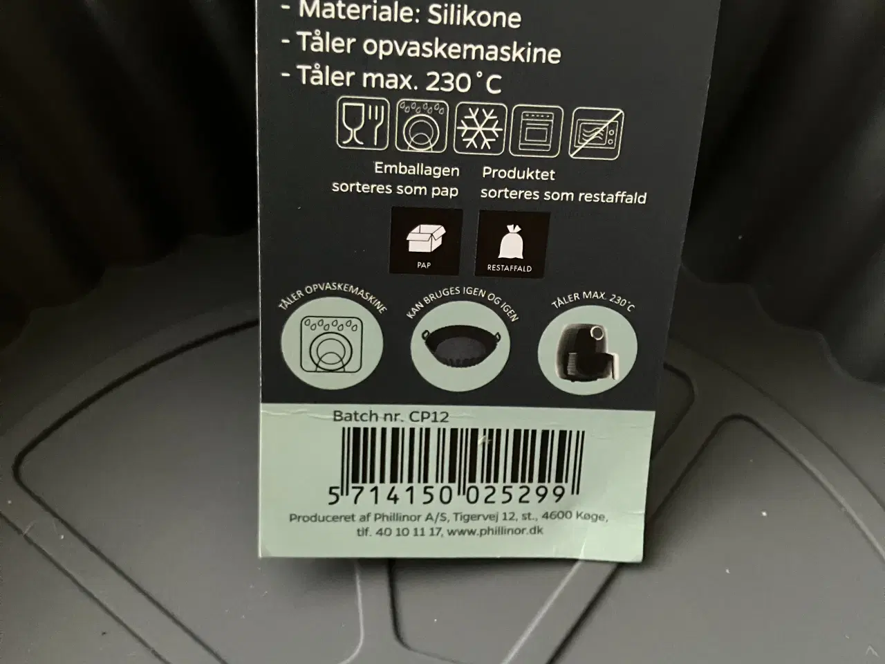 Billede 2 - airfryer silikoneforme