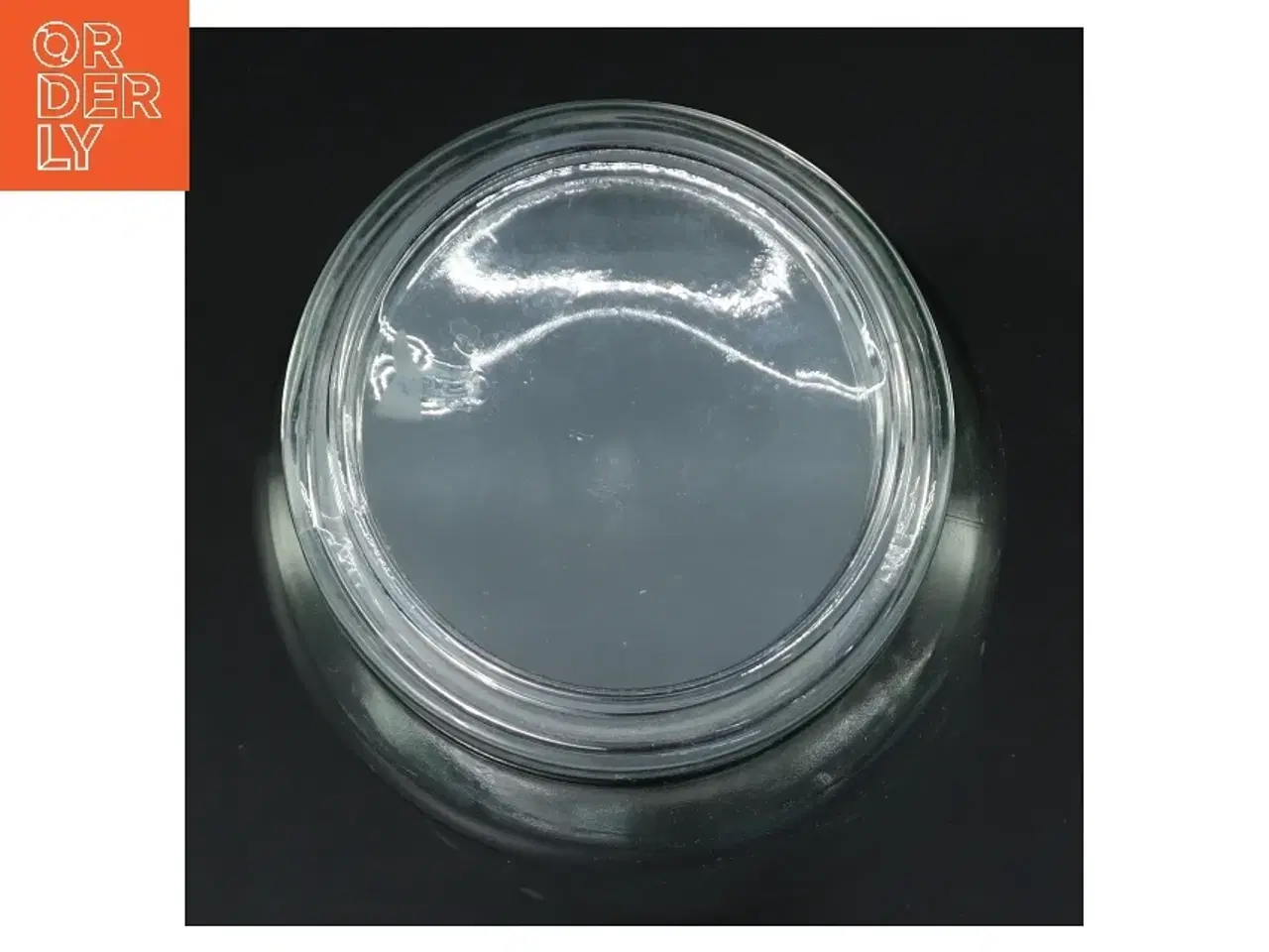 Billede 3 - Glasbeholder med låg (str. 21,5 cm)