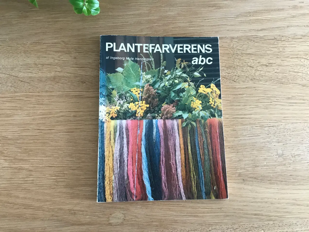 Billede 1 - Plantefarverens abc - af Ingeborg Mule Henningsen.