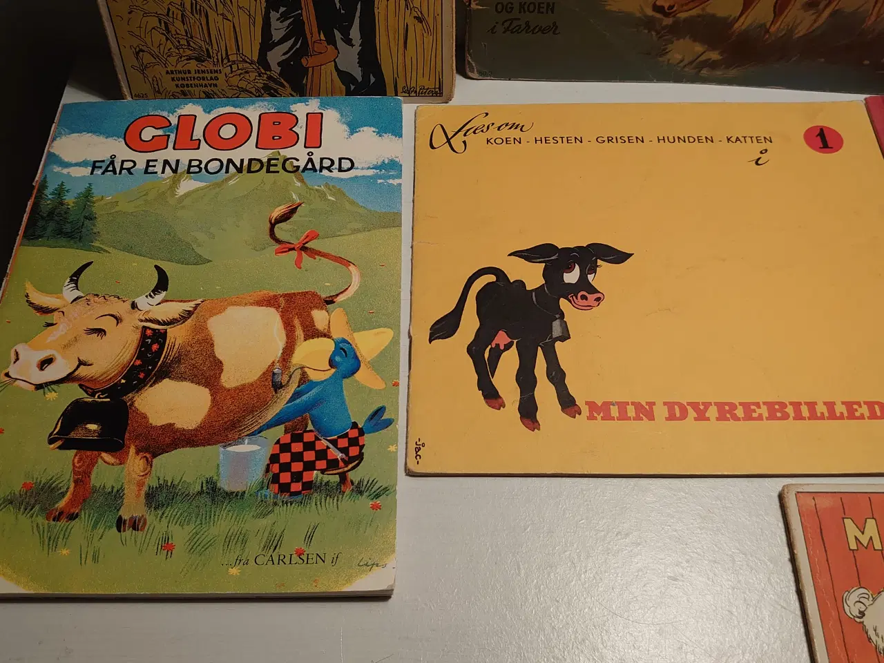 Billede 4 - 11 stk vintage børnebøger om bondegårdsdyr.