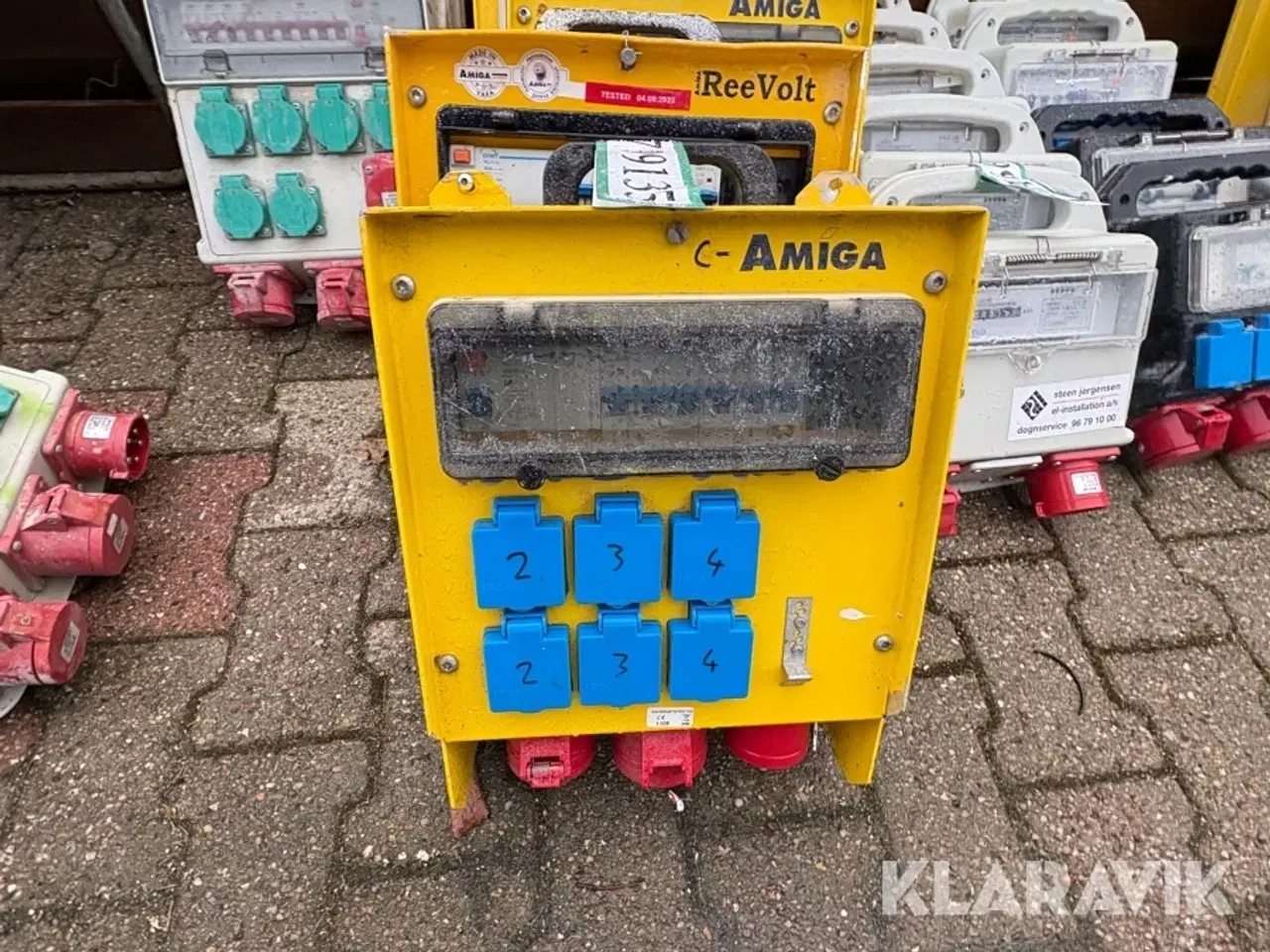 Billede 4 - Byggestrømtavler 5 styk