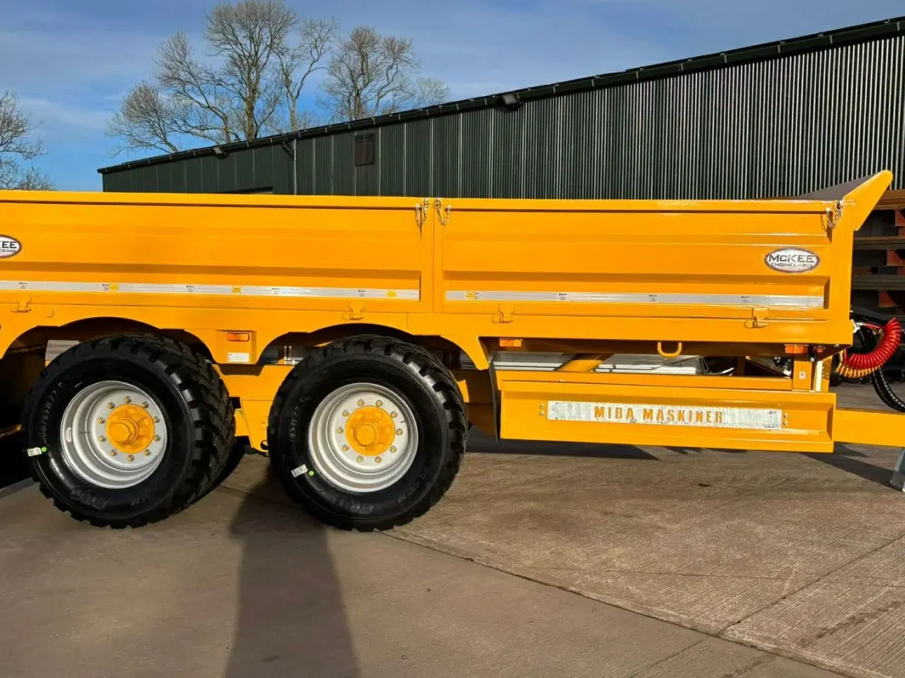 Billede 5 - McKee 16T entrepenørvogn med nedfoldbare sider