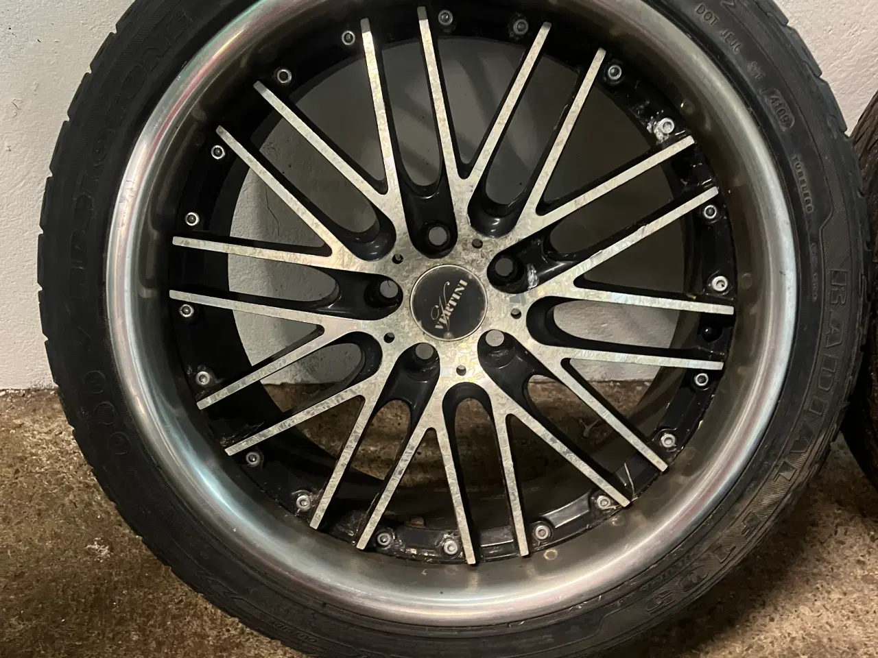 Billede 2 - 5x100 alu fælge med dæk
