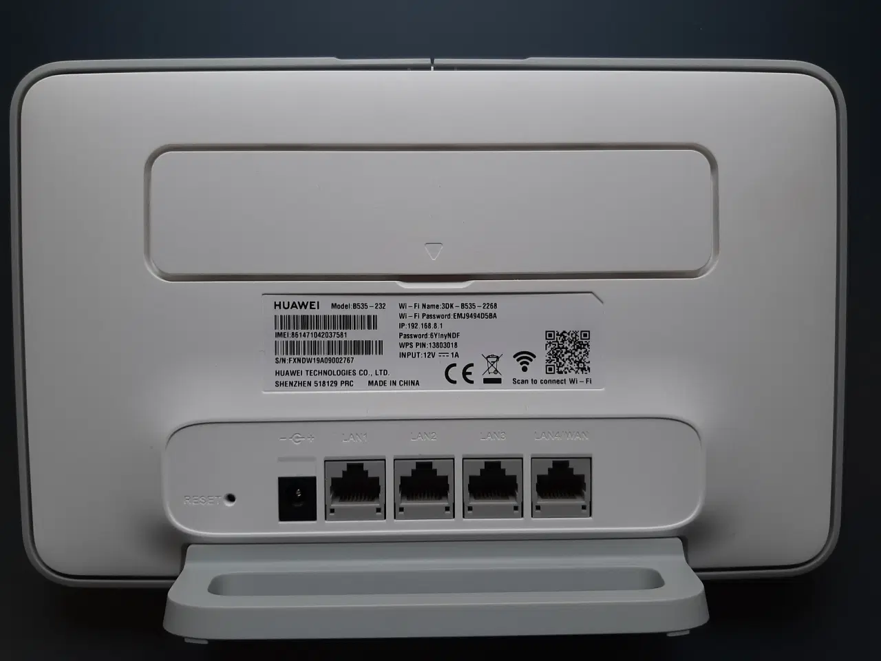 Billede 2 - 4G Wifi Router, Huawei B535 til simkort