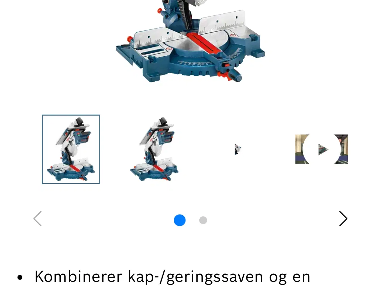 Billede 3 - Combination sav GTM 12 JL