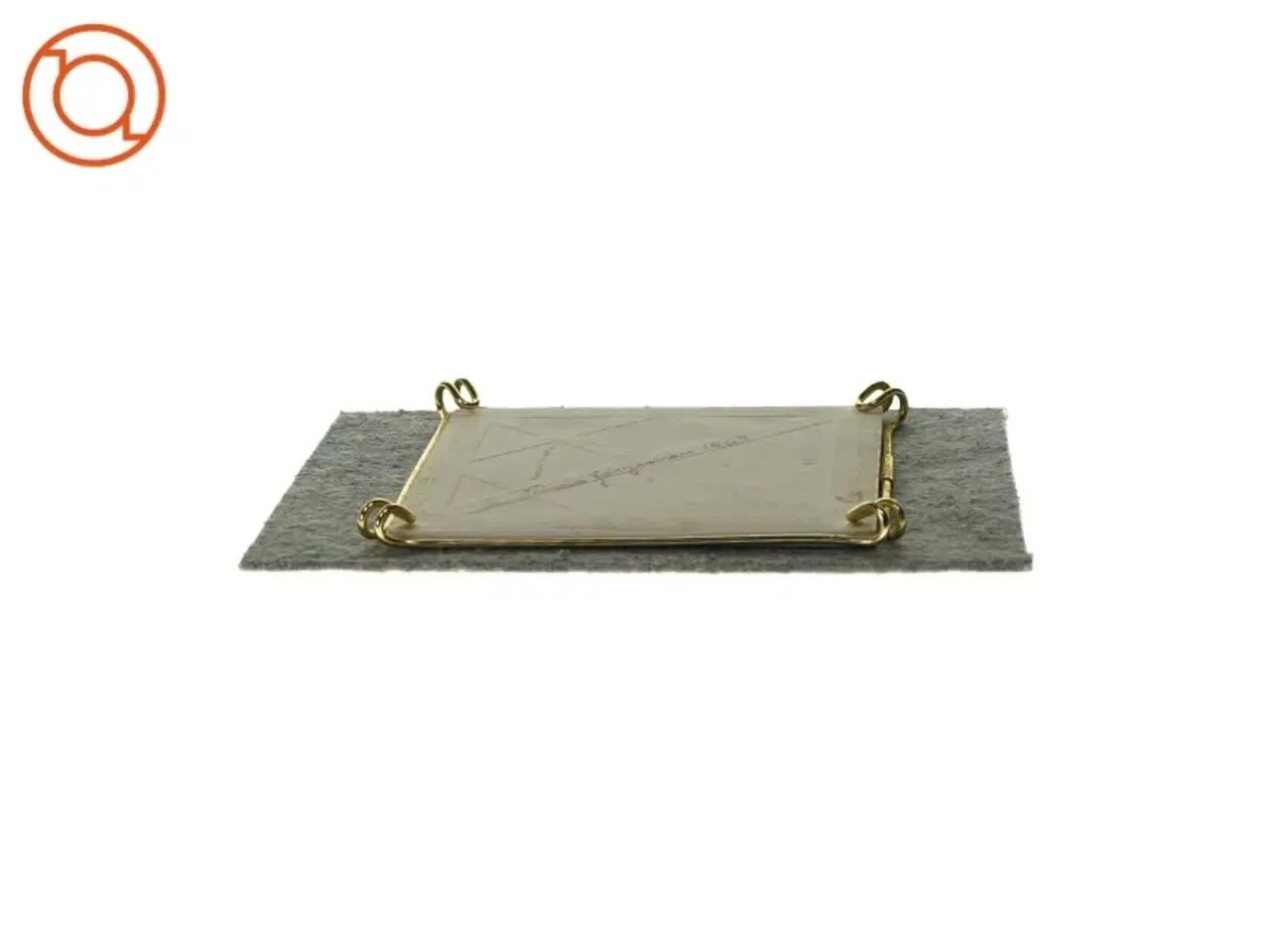 Billede 4 - Dekorativt fad  fra Ukendt (str. LBH:16,5x16,5x2cm)