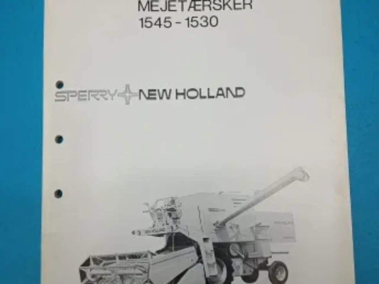 Billede 5 - New Holland 1545 - 1530 Instruktionsbog