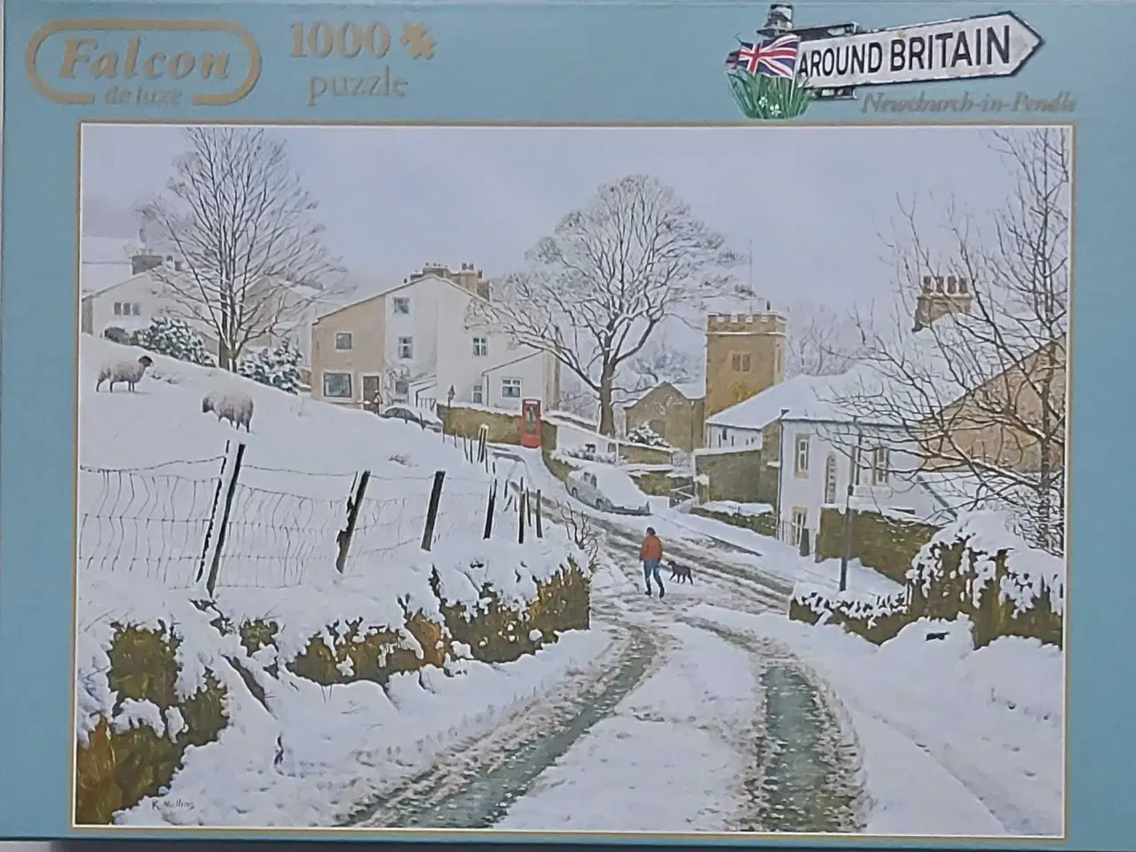 Billede 1 - Falcon de luxe puslespil 1000 brikker 