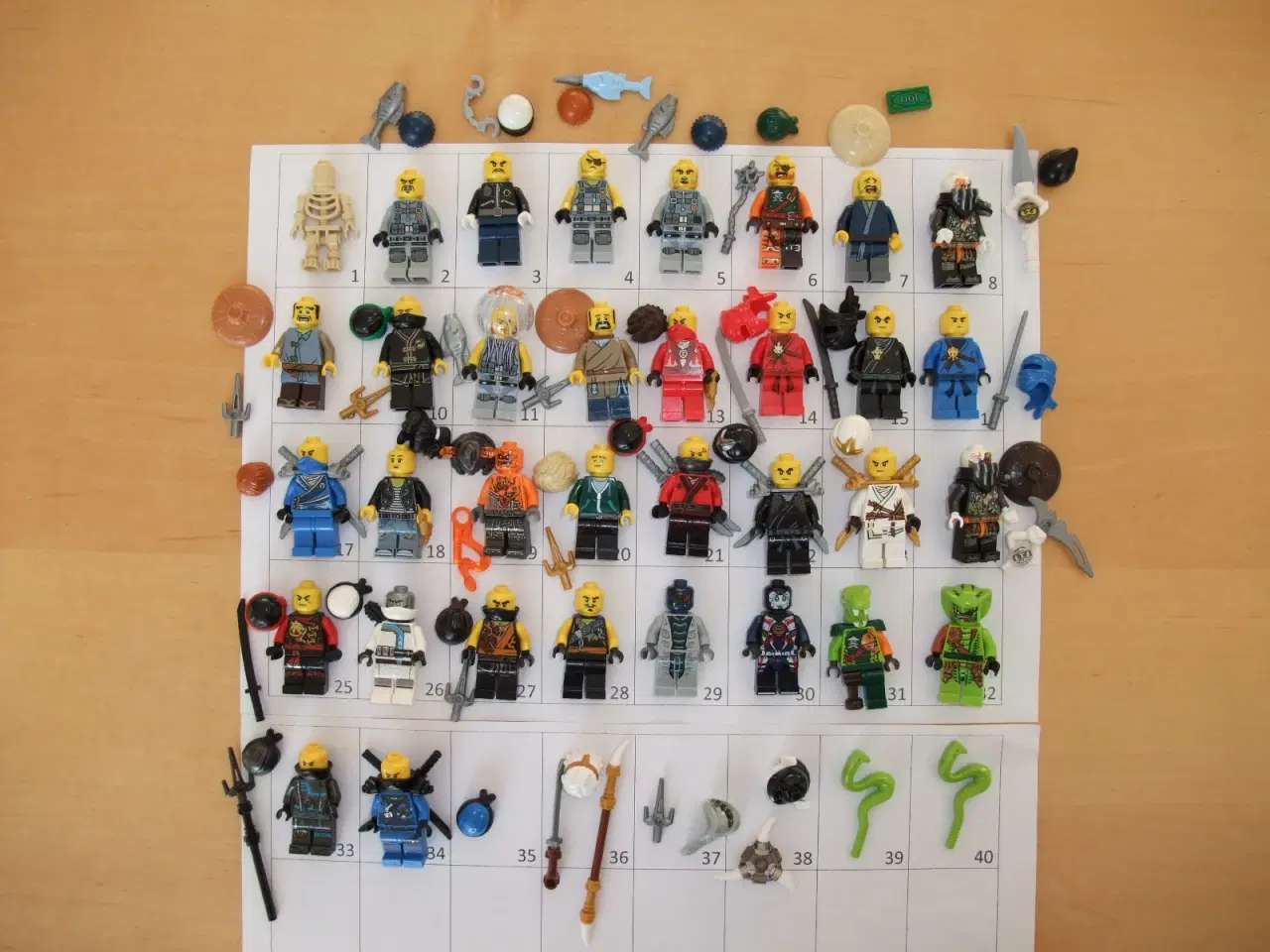 Billede 4 - Lego Ninjago Figurer