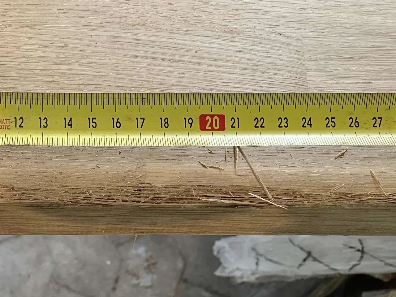 Billede 4 - Kvalitat ege bordplade 40mm