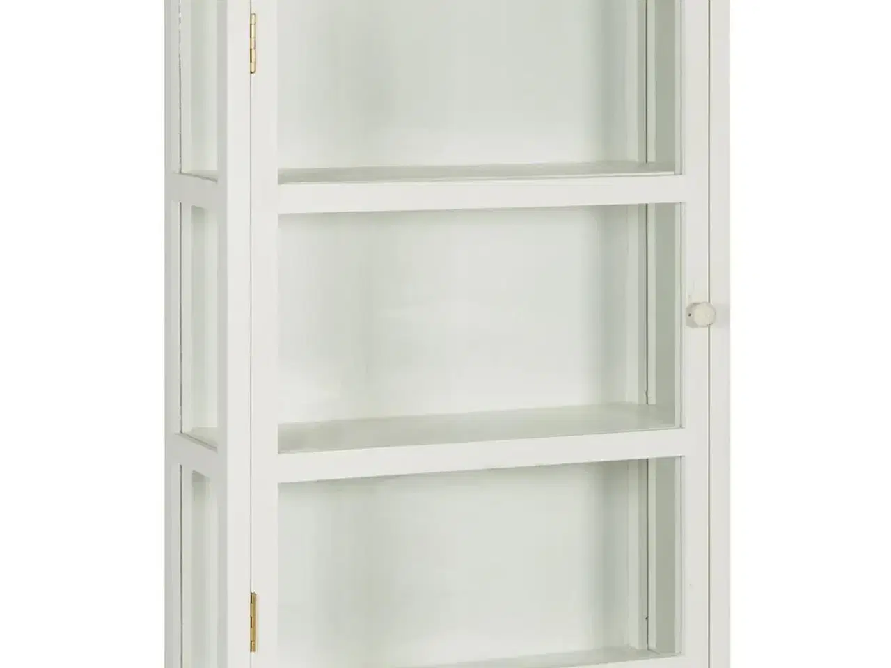 Billede 1 - Gilleleje Vægskab med 3 Hylder & Glassider